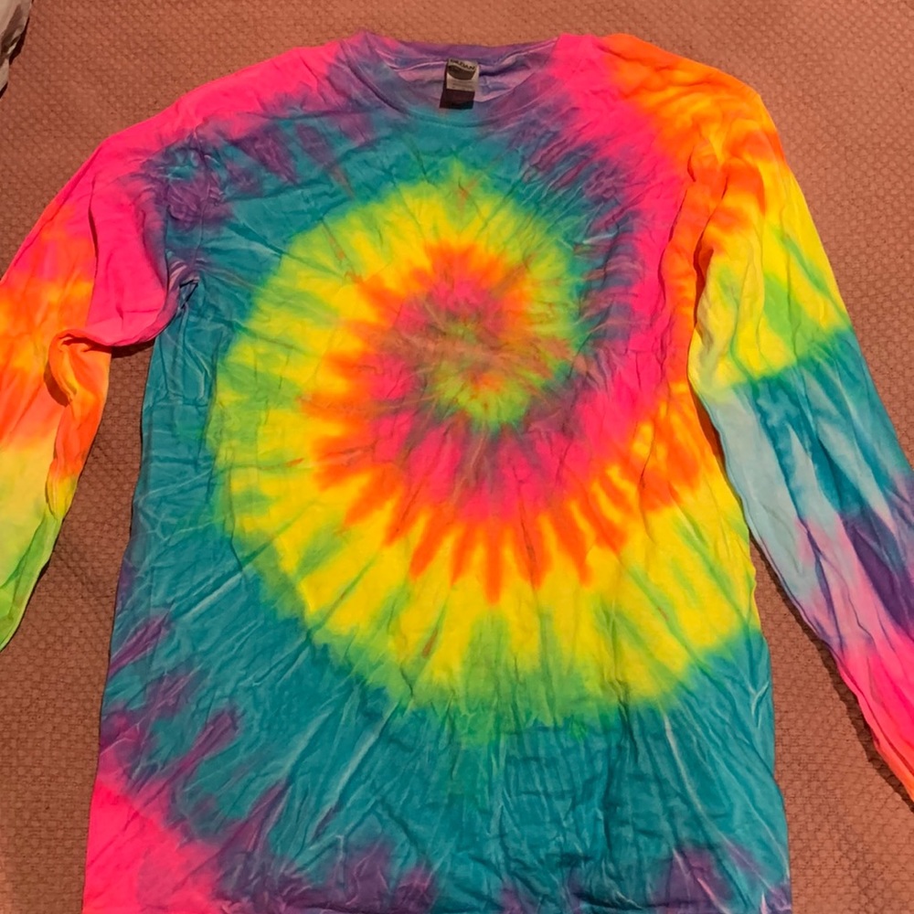 Long Sleeve Tie Dye T-Shirt